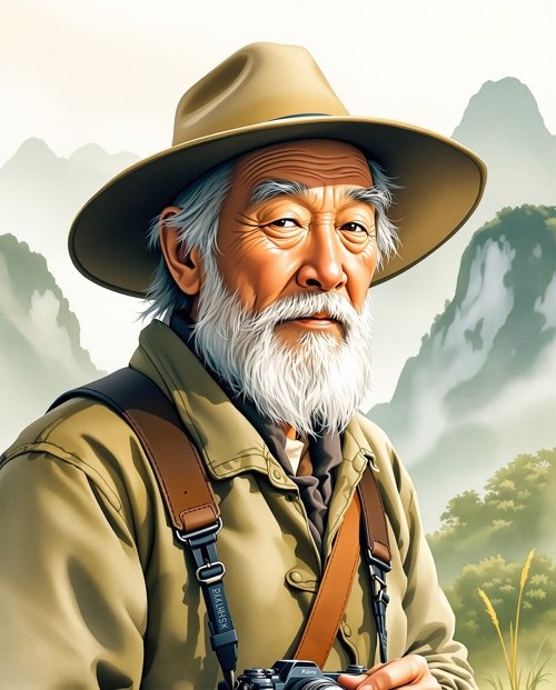 陈石桥 天狼影院主创人物肖像