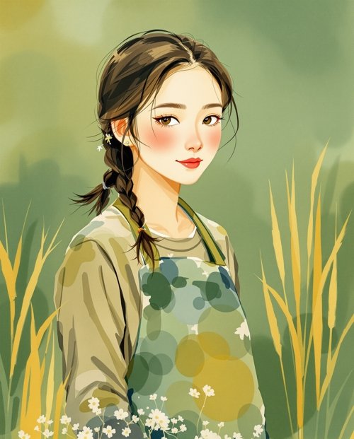 苏晚晴 天狼影院主创人物肖像